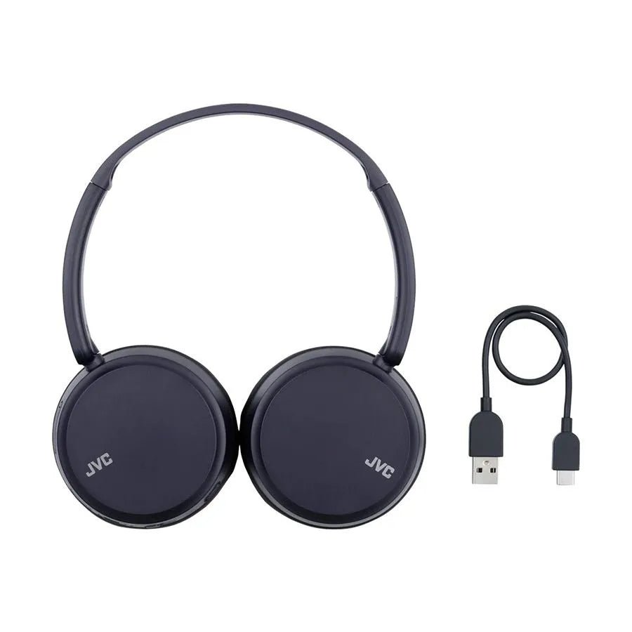 JVC HA-S36W-A: Aegean Blue Foldable Bluetooth On-Ear Headphones