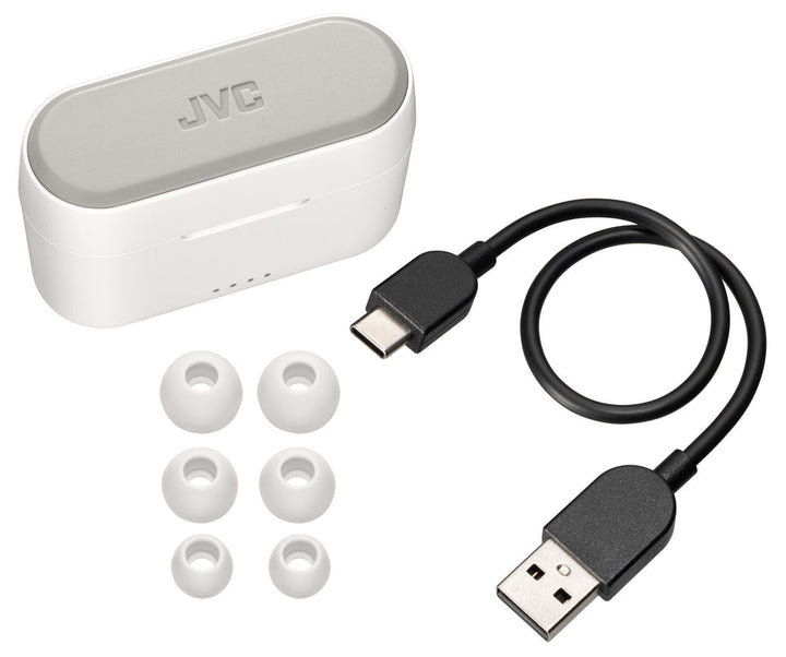 JVC HA-A9T-W: White True Wireless Earphones