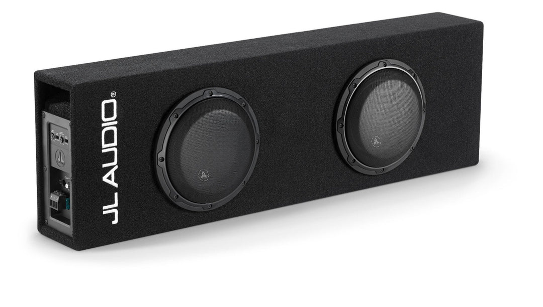 JL Audio ACP208LG-W3V3: 8" MicroSub + Dual Powered Subwoofer Enclosure