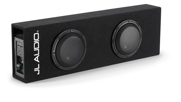 JL Audio ACP208LG-W3V3: 8" MicroSub + Dual Powered Subwoofer Enclosure