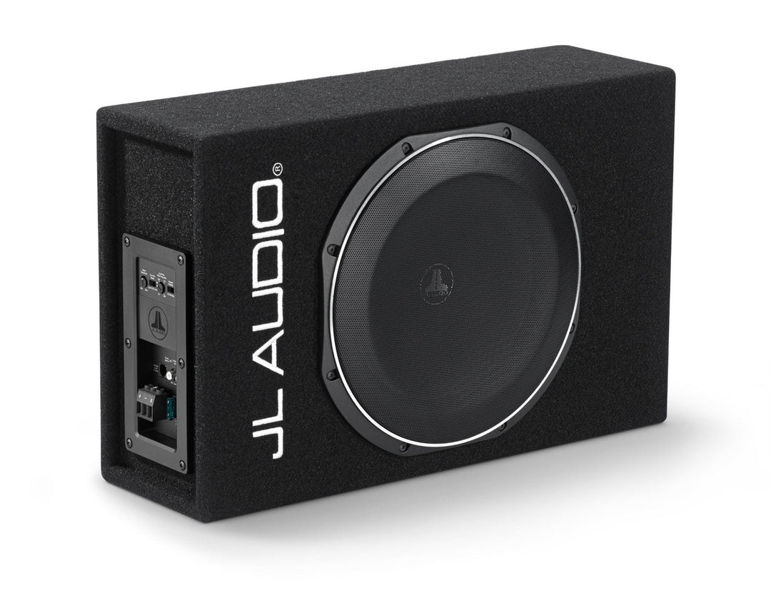 JL Audio ACS112LG-TW1: 12" PowerWedge + Single Powered Subwoofer Enclosure