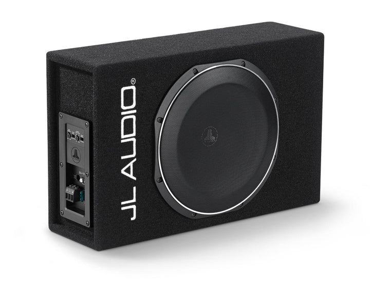 JL Audio ACS112LG-TW1: 12" PowerWedge + Single Powered Subwoofer Enclosure