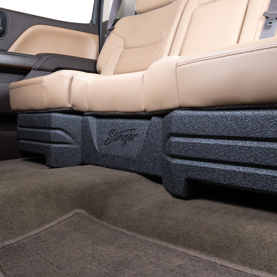 AudioControl ACTXGM14D10: 10" 14 - 18 Dual GM SPC Sealed Under Seat Loaded Subwoofer Enclosure