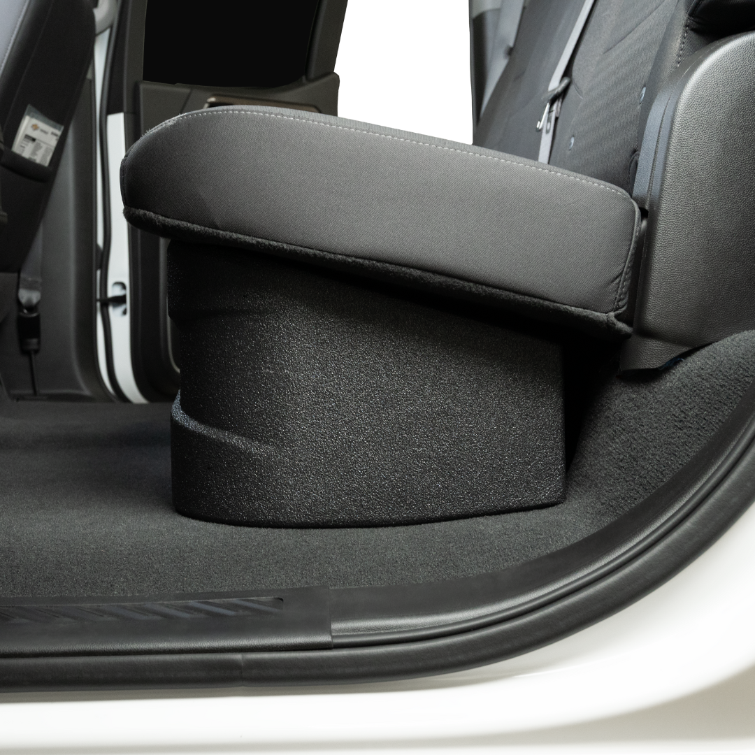 AudioControl ACTXGM19D10: 10" 19 + Dual GM Spike-Series Sealed Under Seat Loaded Subwoofer Enclosure
