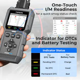 Topdon AL500B: 2.8" Color Display Code Reader / Battery Tester