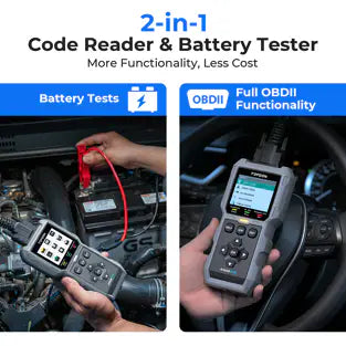 Topdon AL500B: 2.8" Color Display Code Reader / Battery Tester