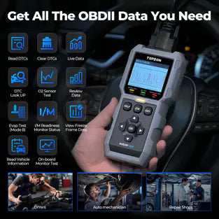 Topdon AL500B: 2.8" Color Display Code Reader / Battery Tester