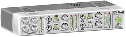 Behringer AMP800: 9.5" 4-Channel Ultra-Compact Stereo Headphone Amplifier