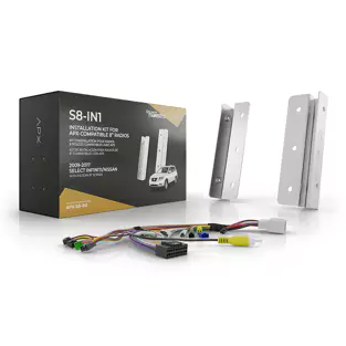IDatalink APX-S8-IN1: 8" 11 - 16 FT Radio Installation Kit