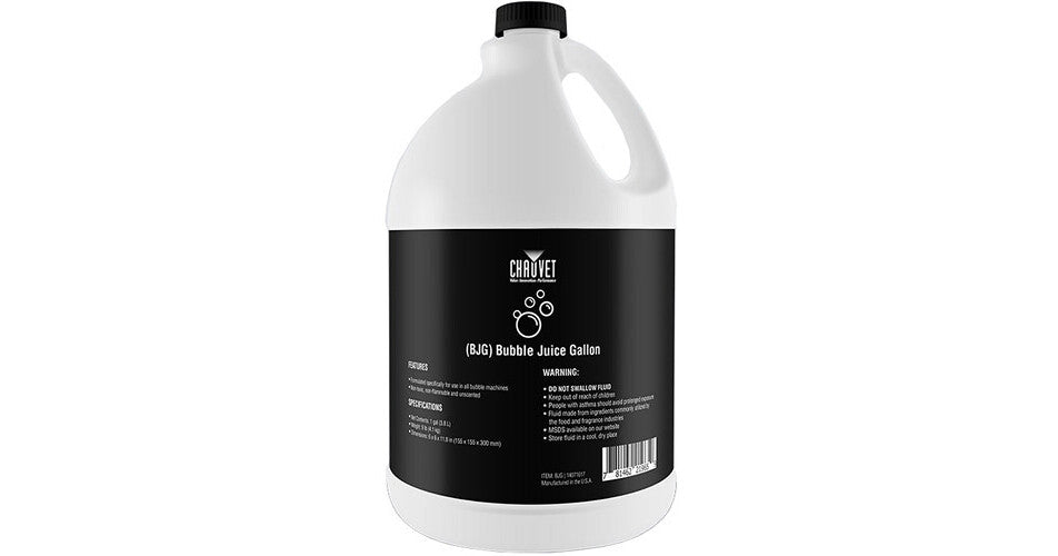 Chauvet DJ BJG: Bubble Fluid