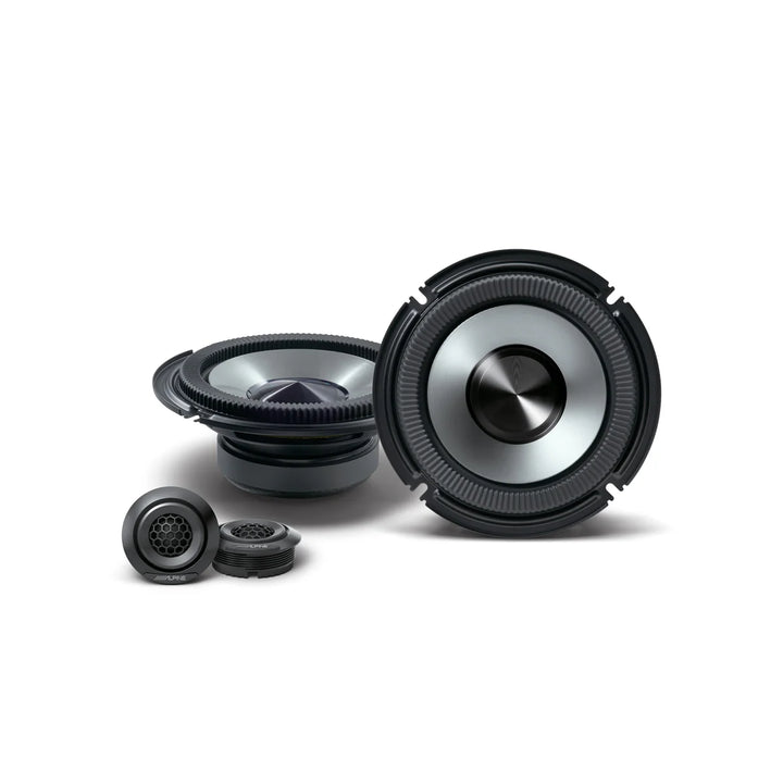 Alpine BRV-S65C: 6.5" BassRev Component Speaker Set