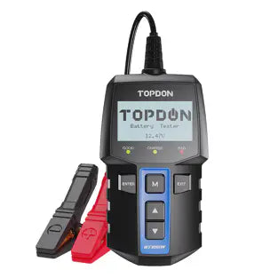 Topdon BT100W: 12 V Monochrome Display Battery / System Tester