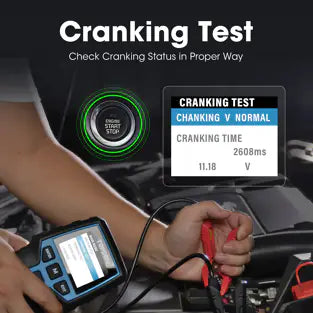 Topdon BT200: 2.4" 12 / 24 V Display Battery / System Tester