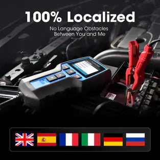 Topdon BT200: 2.4" 12 / 24 V Display Battery / System Tester