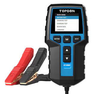 Topdon BT200: 2.4" 12 / 24 V Display Battery / System Tester