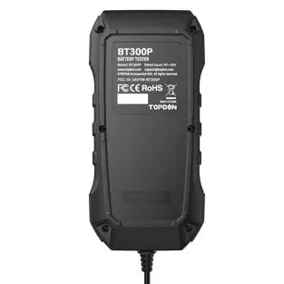 Topdon BT300P: 2.4" 12 / 24 V Printer Display Battery / System Tester
