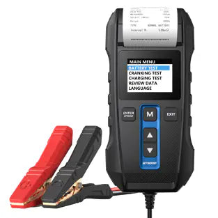 Topdon BT300P: 2.4" 12 / 24 V Printer Display Battery / System Tester