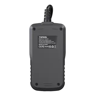 Topdon BT50: 12 V Monochrome Display Battery / System Tester
