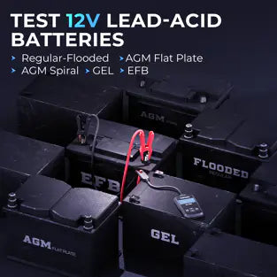 Topdon BT50: 12 V Monochrome Display Battery / System Tester