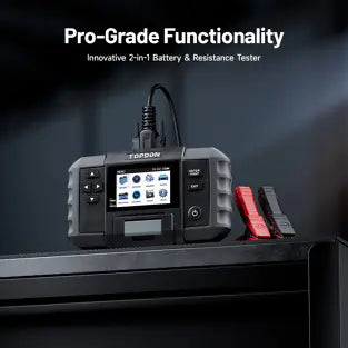 Topdon BT600PLUS: 3.5" 6 / 12 / 24 V Printer Display Battery / System Tester