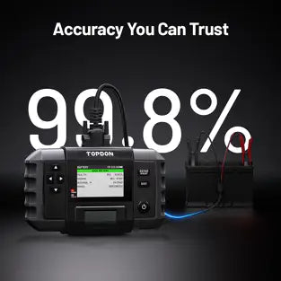 Topdon BT600PLUS: 3.5" 6 / 12 / 24 V Printer Display Battery / System Tester