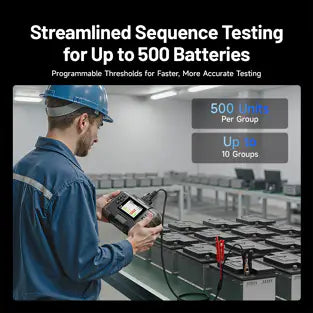 Topdon BT600PLUS: 3.5" 6 / 12 / 24 V Printer Display Battery / System Tester