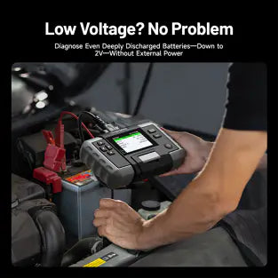 Topdon BT600PLUS: 3.5" 6 / 12 / 24 V Printer Display Battery / System Tester
