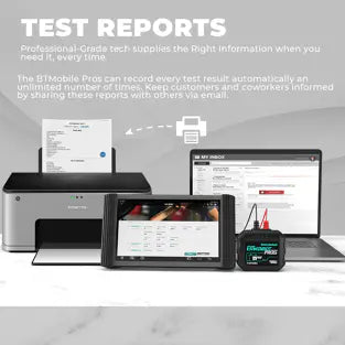Topdon BTMPROS: 12 V Bluetooth Pair Battery / System Tester