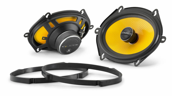 JL Audio C1-570X: 5 x 7 / 6 x 8" 50 W RMS 2-Way C1-Series Coaxial Speakers