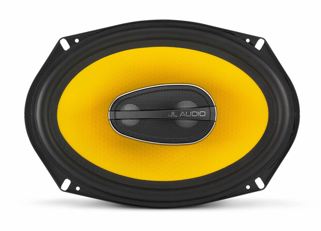 JL Audio C1-690TX: 6 x 9" 60 W RMS 3-Way C1-Series Coaxial Speakers