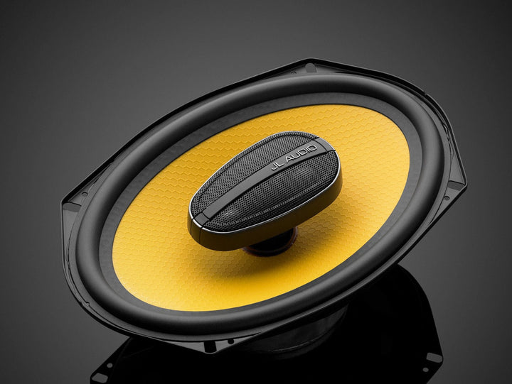 JL Audio C1-690TX: 6 x 9" 60 W RMS 3-Way C1-Series Coaxial Speakers
