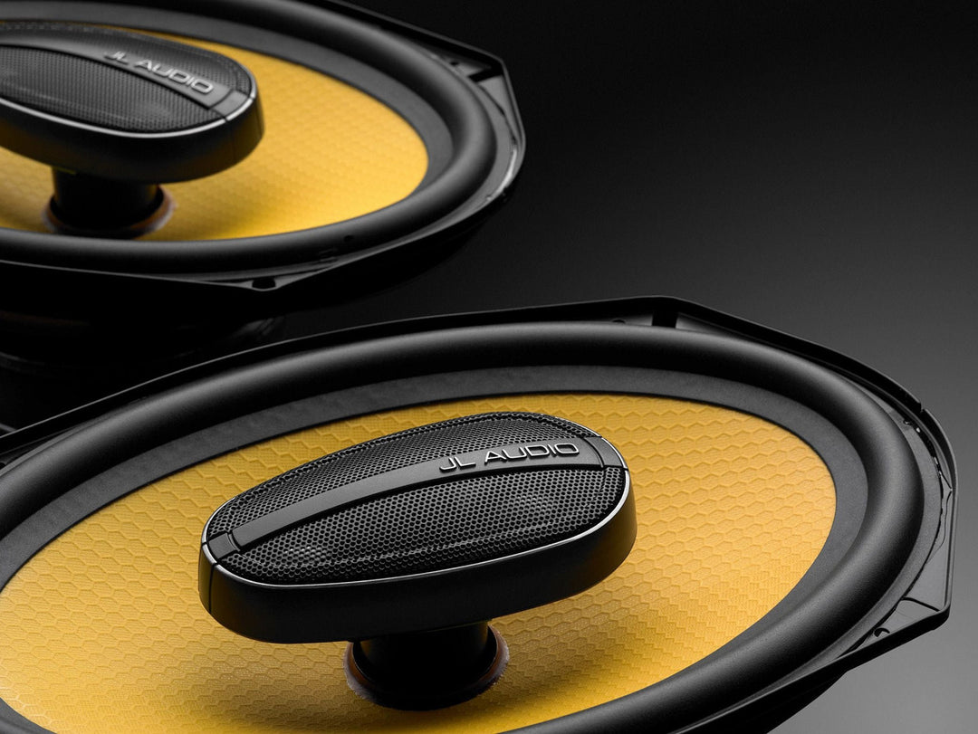 JL Audio C1-690TX: 6 x 9" 60 W RMS 3-Way C1-Series Coaxial Speakers