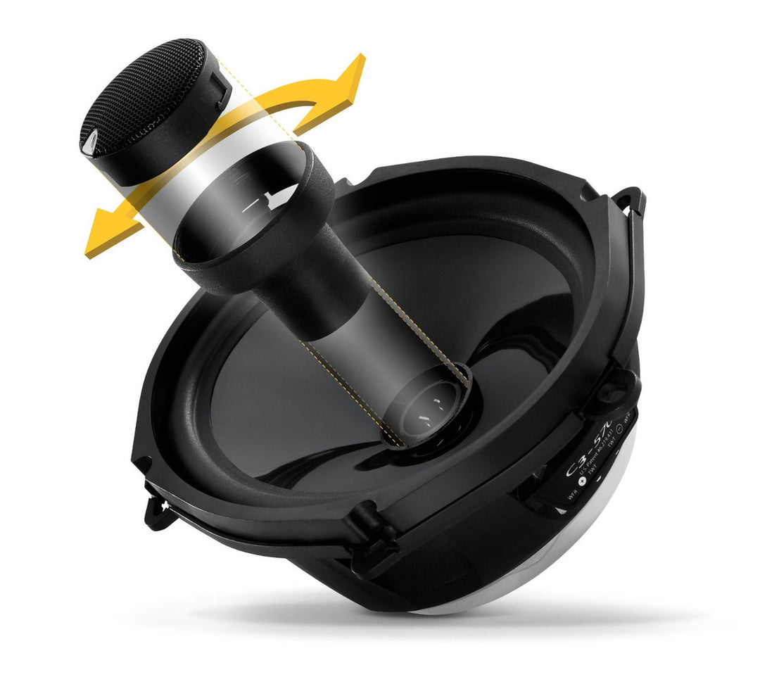 JL Audio C3-570: 5 x 7 / 6 x 8" 75 W RMS C3-Series Evolution Convertible Component Speaker System