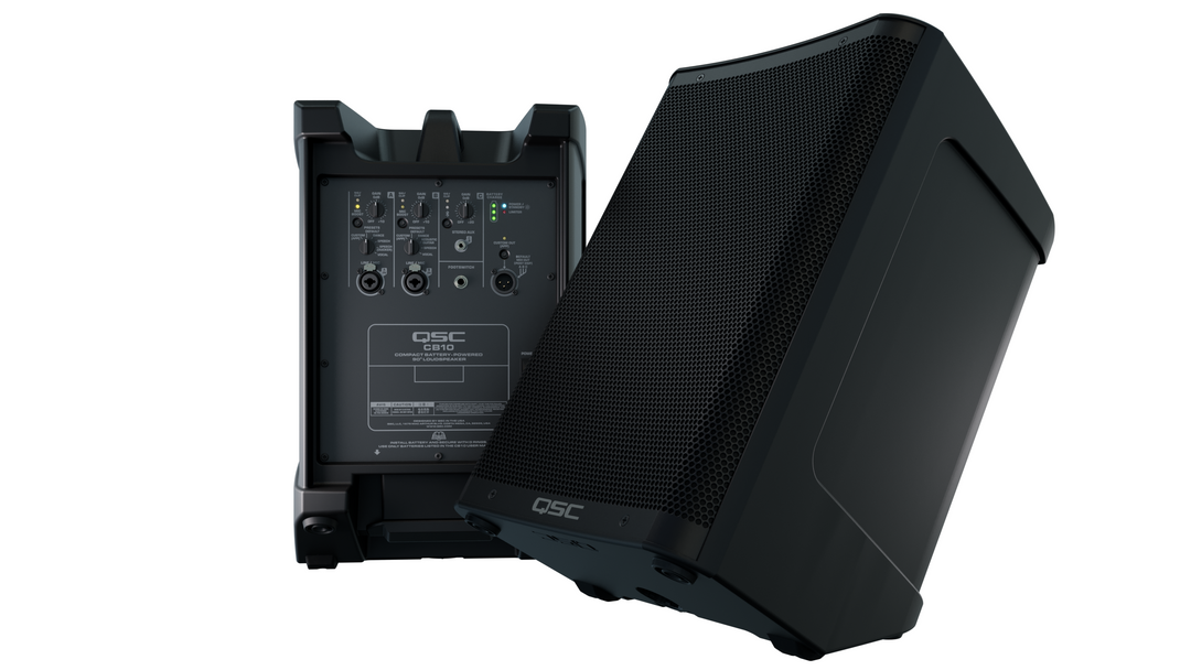 QSC CB10: Compact Battery-Powered Loudspeaker System
