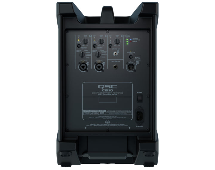 QSC CB10: Compact Battery-Powered Loudspeaker System