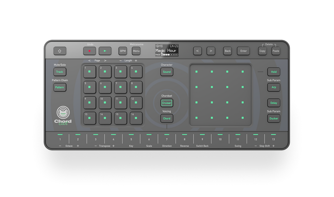 Alpha Theta CHORDCAT: 8-Tracks Groove Box