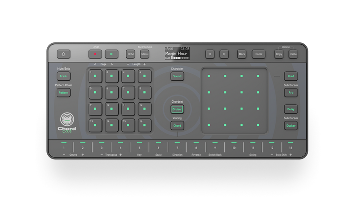 Alpha Theta CHORDCAT: 8-Tracks Groove Box