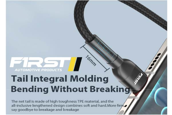 F1RST CL-BK1: 1.2 M Premium USB-C Lighting Cable