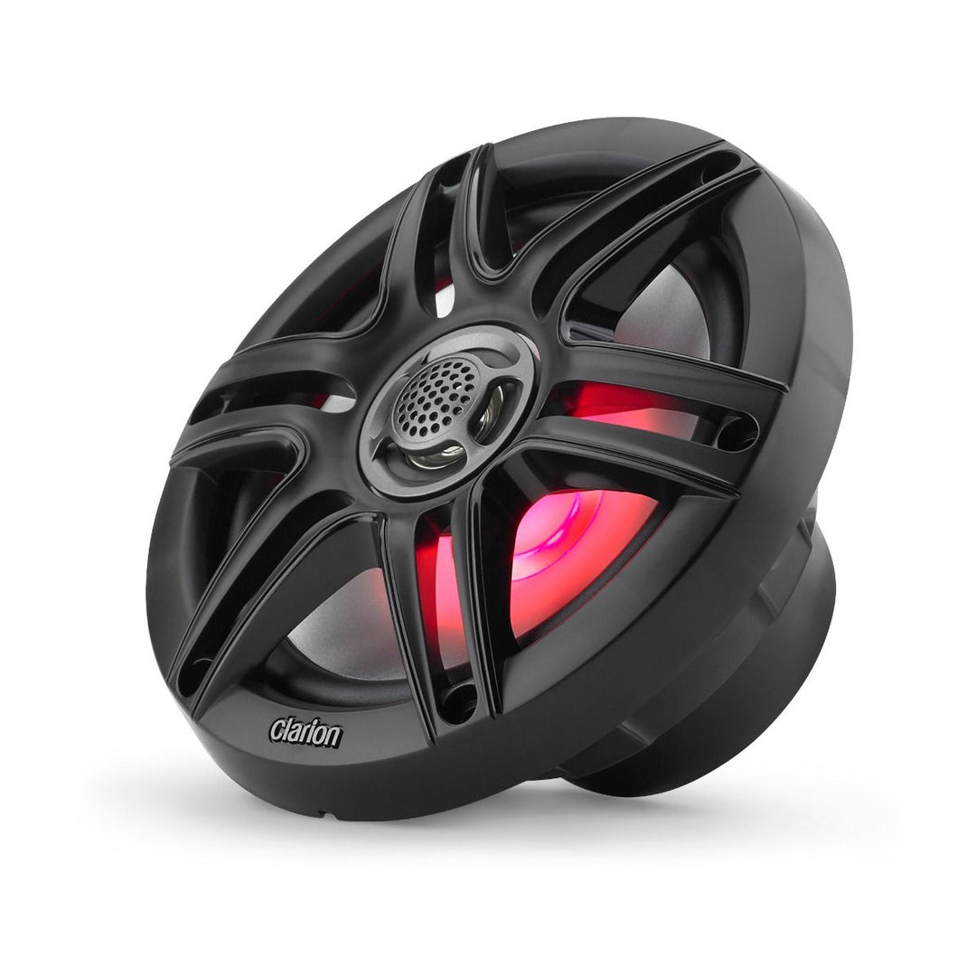 Clarion CLRCMS-651RBG-SWB: 6.5" RGB Marine Coaxial Speakers