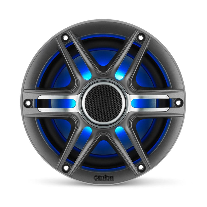 Clarion CLRCMSP-651RGB-SWG: 6.5" RGB Premium Marine Coaxial Speakers