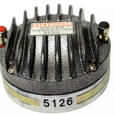JBL / Selenium D3504TI-ND-DPD: Full Range Neodymium Titanium Compression Driver