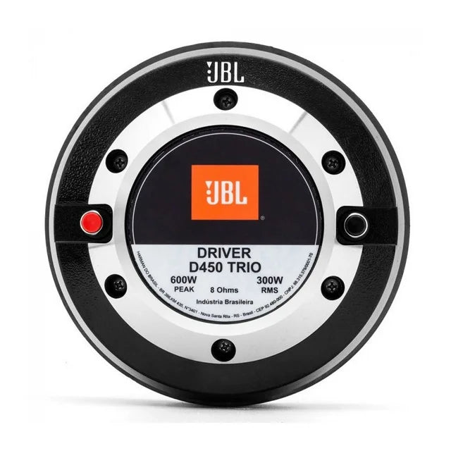 JBL / Selenium D450-TRIO: 4" 300 W RMS 8-Ohms Selenium-Series Phenolic Driver