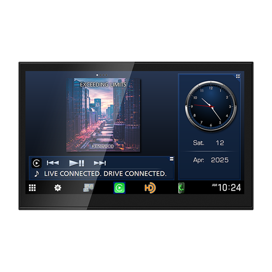 Kenwood DAX8000S: 8" Direct Replacement Touchscreen Digital Multimedia Receiver