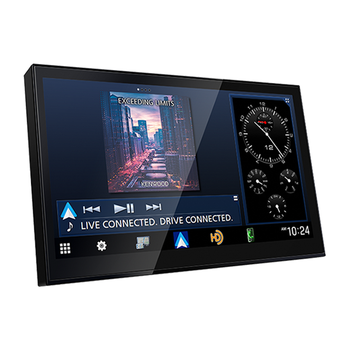 Kenwood DAX8000S: 8" Direct Replacement Touchscreen Digital Multimedia Receiver