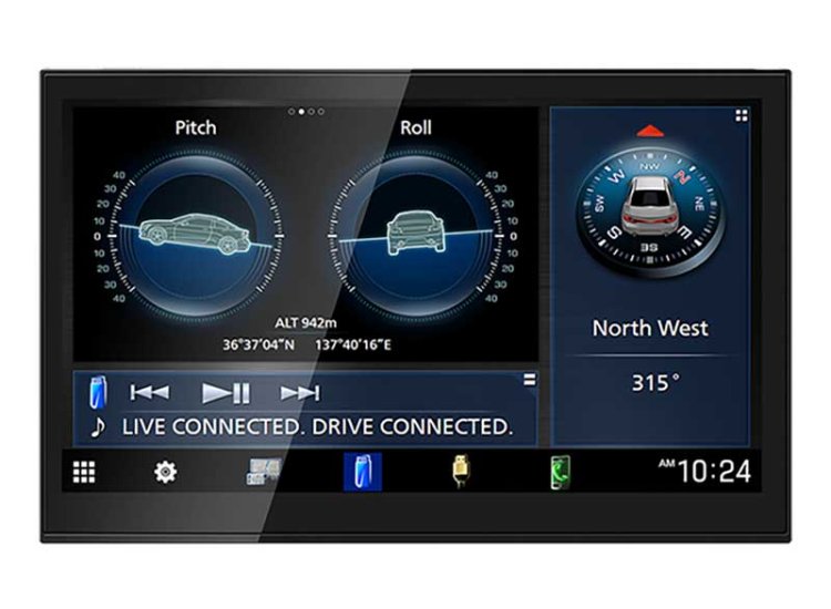 Kenwood DAX800XR: 8" Direct Replacement Touchscreen Digital Multimedia Receiver