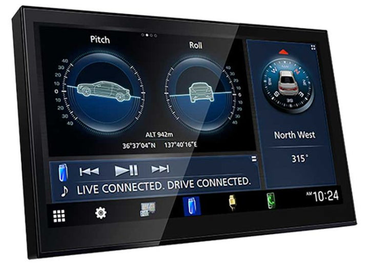 Kenwood DAX800XR: 8" Direct Replacement Touchscreen Digital Multimedia Receiver