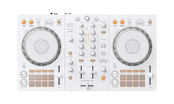 Pioneer DJ DDJ-FLX4-W: 2-Channel White DJ Controller