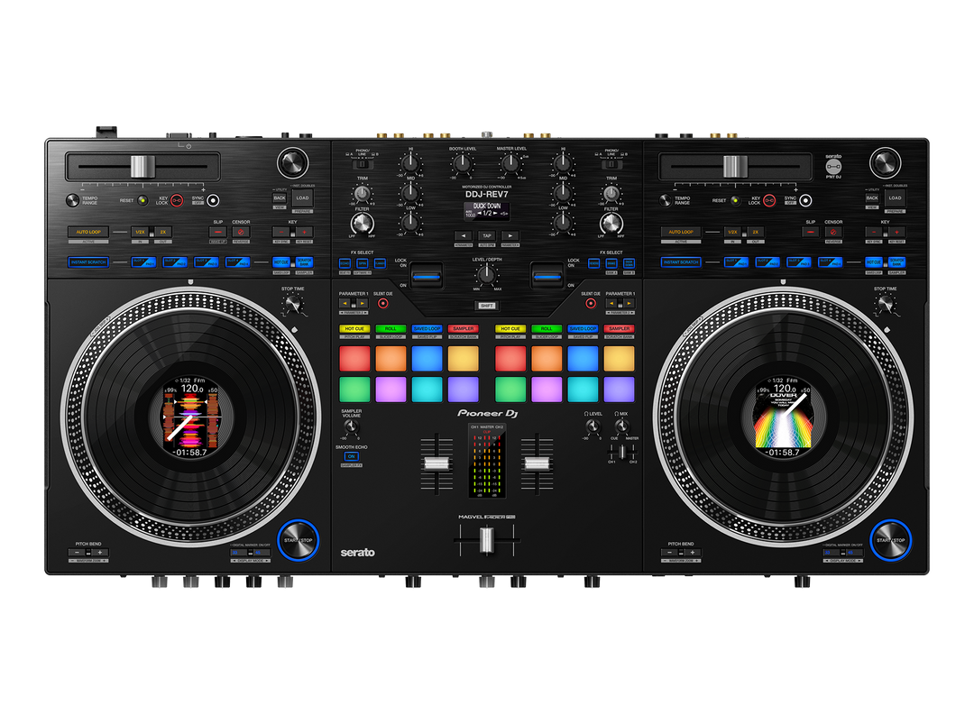 Pioneer DJ DDJ-REV7: 2-Channel Scratch-Style DJ Controller