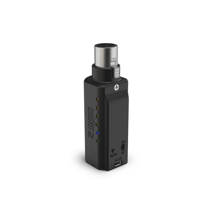 Chauvet DJ DFI-XLR-RX: Battery Powered XLR Wireless DFI Receiver