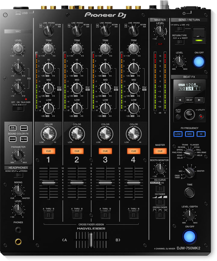 Pioneer DJ DJM-750MK2: 4-Channel Mixer